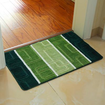 China Manufacturers Wholesale Washable Worsted Polypropylene Carpet Source Supermarket Non-Slip Door Mats for sale