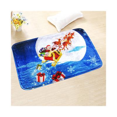 China Factory Supply Washable Customized 100%Polyester Convenient And Durable Absorbent Non-Slip Bathroom Mat For Household for sale