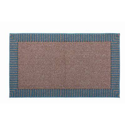 China Stain Resistant 2021 Three Color PP Chat Border Design Latex Backing Chinese Carpet And Floor Cover For Outdoor Double Door Mat for sale