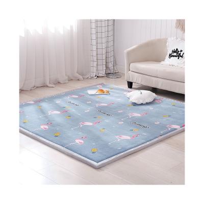 China Soft Factory Price Customized 100%Polyester Soft Texture Tatami Carpets For Household for sale