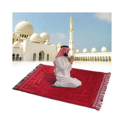 China Soft Wholesale Prayer Blankets Carpets Muslim Prayer Carpet Indoor / Outdoor Flooring Carpet for sale