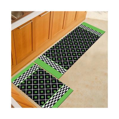 China Anti-Slip Wholesale Price Customized Soft Texture 100%Polyester Non-Slip Long Floor Kitchen Mat For Household for sale