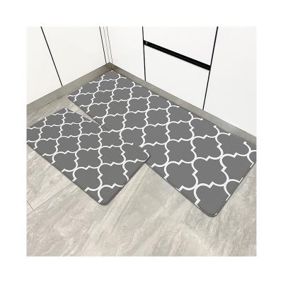 China Quality Assurance Anti-Slip Customized 100%Polyester Convenient And Durable Anti-Drop Non-Slip Kitchen Mat For Household for sale