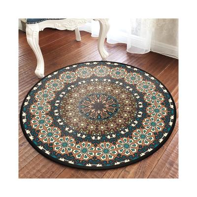 China Factory Supply Anti-Slip Customized 100%Polyester Exquisite Workmanship Creative Ottoman For Living Room Coffee Table For Household for sale