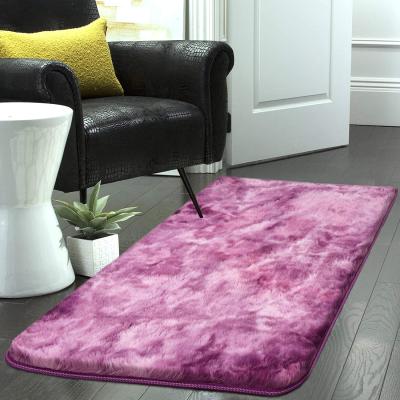 China Shaggy Living Room Door Fur Blankets Washable Popular Upscale Comfortable So Soft Animal Rug for sale