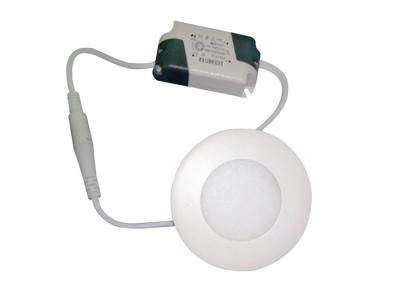 China High Lumen IP40 4W Round Led Panel Light For Home , CCT 3000K - 6000K for sale