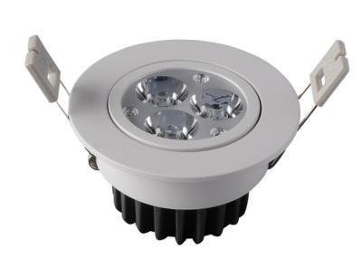 China Long life Adjustable Ceiling High Power Led Downlight 3W 330Lm with Triac dimming for sale