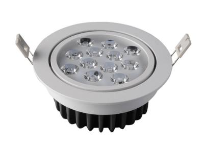 China 1290Lm Aluminium 12W LED Downlight Dimmable with 30000 Hours Lifespan for sale