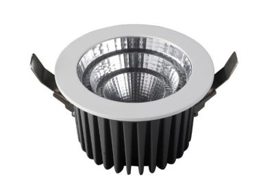 China Ra80 COB Recessed High Power Led Downlight With External Driver / Light Emitting Diode 140° for sale