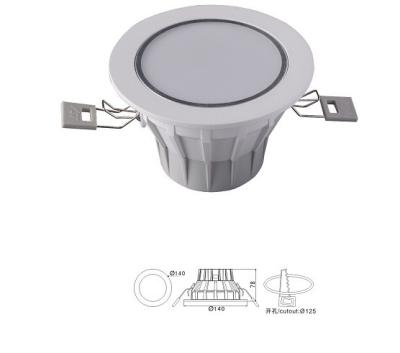 China 10W Recessed SMD LED Downlight , Colour Changing Led Downlights for sale