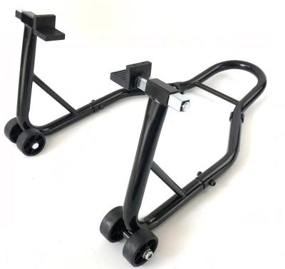 China Custom Logo Steel Rear Wheel Motorcycle Stand for sale