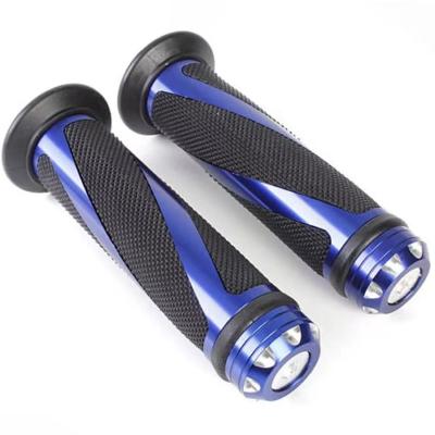 China Motorcycle diamond aluminum housing grips. 22MM 7/8