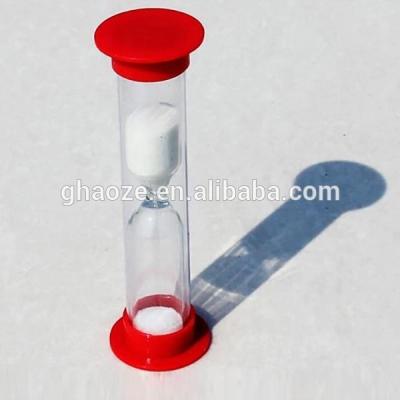 China Art Decor Plastic Sand Timer Hourglass 5 Second Hourglass for sale