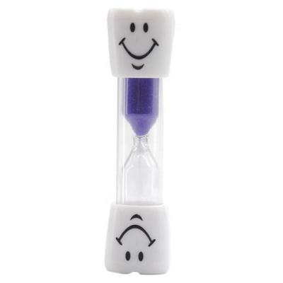 China 3 Minutes Tooth Form Dental Sand Timer Kids Gift 2.3*2.3*9.8cm for sale