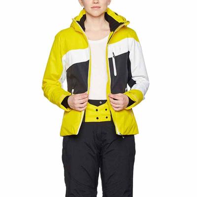 China Customized Outdoor Ski Wear Skiing Jacket Woman Anti-UV Functional Wear Ski Wear Jacket for sale