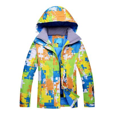 China Colorful Outdoor Windproof Clothing Anti-UV Snowboarding Ski Jackets Men Snow Wear for sale