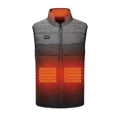 China Low MOQ QUICK DRY Battery Men's USB Heated Vest Customized Heating Heated Vest for sale