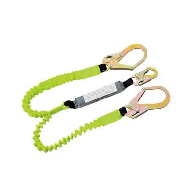 China seguridad ajustable Lanyard Fall Arrest 138 al 180cm de las correas resistentes de 50m m en venta