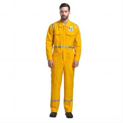 China 150g 200g Flame Retardant Overalls Conjoined FR Flame Resistant Clothing for sale