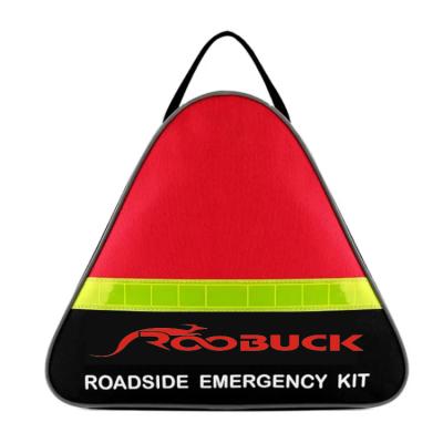 China Metal Triangle Auto Use Automotive First Aid Kit Reflective Roadside Kits For Cars for sale