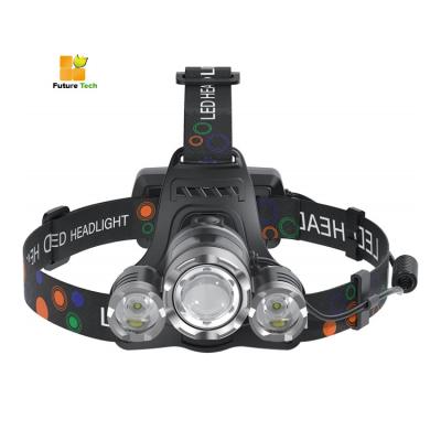 China 6 tot de Mijnwerkers van Head Lamp Rechargeable van de 8 Urenmijnwerker 12000 Lumen Geleide Koplamp Te koop