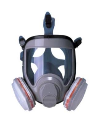 China Van het het Stofademhalingsapparaat van TPE Grey Full Face Respirator Protection van het het Maskerstof het Gasdefensie Te koop