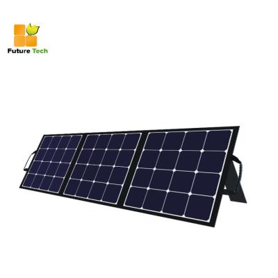 중국 Mono Crystalline Foldable Solar Panel 150W High Efficiency For Camper Blackout 판매용