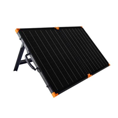 China Monocrystalline Portable Solar Panel Kit Foldable Solar Panel With 2 USB Outputs zu verkaufen