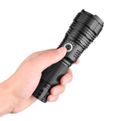 China High Powered LED Torch Flashlight With 1500 Lumens Super Bright for sale