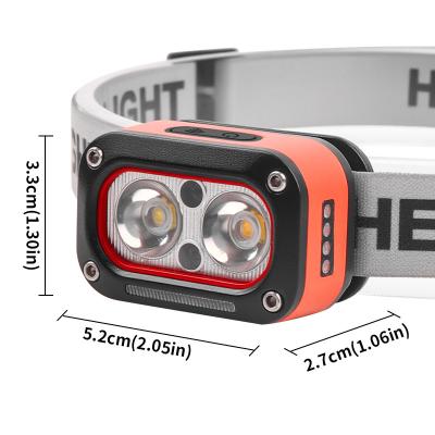 China FTYD-08 LED headlamp 200-400 lumens IPX4 with white light ABS for outdoor activities for sale