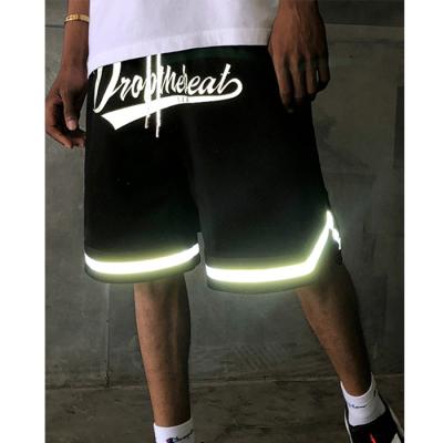 China 2021 viable wholesale reflective clothing sports for shorts fashion material clothing reflective clothing sports shorts for sale