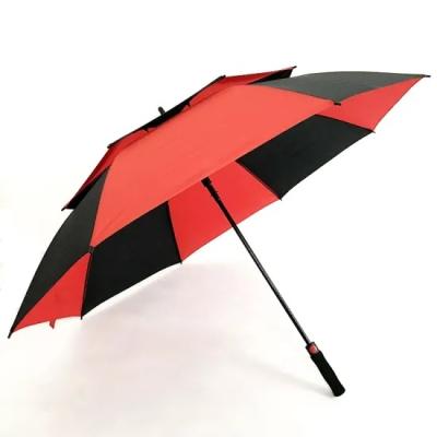 China All In 1 Large 30 Inch Double Layer Windproof Self Open Automatic Golf Umbrella For Gifts/Advertising/Promotion/Men Women for sale