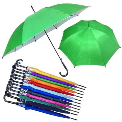 China Sun 2019 Wholesale Market 23inch 8ribs Cheap Ready Regular Straight Umbrella for sale