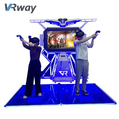 China Mall VR POS Platform 9D VR Game Machine Virtual Reality Station Space 9D VR Commercial Park for sale