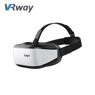 China Factory supply! VR Headset 3D Glasses All In One VR Headset Together With 9dvr Cinema > 80