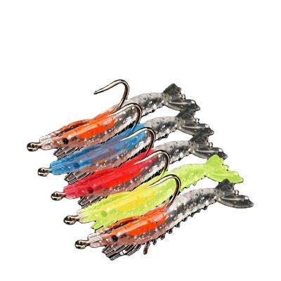 China Best Hard Metal Price Luya Bait Set Sea Fishing Shrimp Fake Shrimp Bionic Bottom Freshwater Knotty Bait for sale