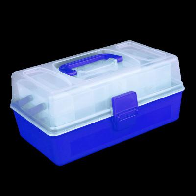 China Towards 2021 Plastic Bait Box Factory Direct Selling Fishing Tackle Plastic Bait Container Lure Container for sale