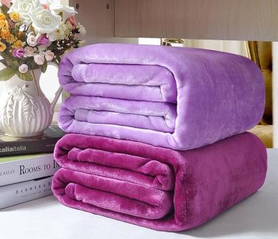 China Others Throw Fleece Blankets PORTABLE Cheap Price Warmer Blanket 70*100CM Custom Solid For Winter for sale