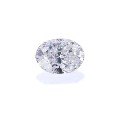 China Jewerly Making Shanzuan Jewelry Lab Diamond Oval 1ct DE Color SI Clarity HPHT Lab Grown Diamond for sale