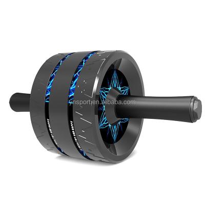 China Durable Material With High Cost Performance Amazon Hot Selling Home Exercise Fitness Abdominal Wheel Exerciser Ab Roller Wheel for sale