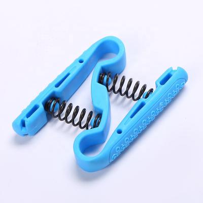 China Durable Sports And Small Grip Fitness Equipment Finger Ring Rehabilitation Portable Training Spring Steel Handle for sale