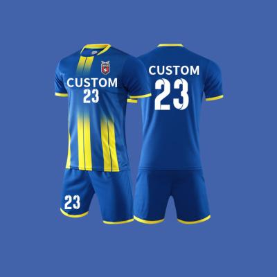 China Custom Made 100% Polyester Football Blue Soccer Sets Sky Italy Empty Soccer Jersey Tank Top 2021 2022 for sale