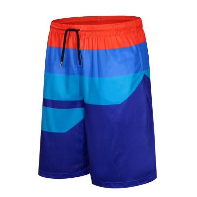 China High Quality Old School Anti-Wrinkle Men Mesh Basketball Shorts Yarn Dye Star Basketball Sports Shorts for sale