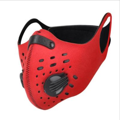 China Pm2.5 Filter Activated Carbon Sports Cycling Mask Anti Dust Washable And Breathable Bicycle Motorcycle for sale