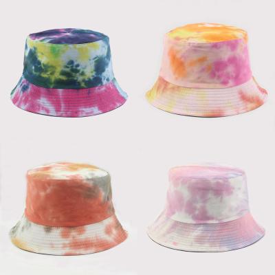 China Wholesale High Quality Image Fashion Design Cotton Tie Dye Fisherman Bucket Hat New for sale