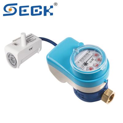 China Iron / Brass Exterior Read LoRa Valve Water Meter Manufactory for sale