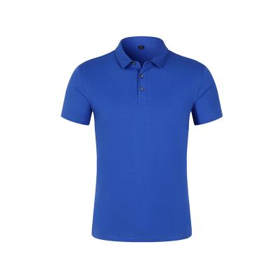 China Anti-wrinkle RTS baju mercerized custom solid logo cotton short sleeve golf mens polo shirts for sale