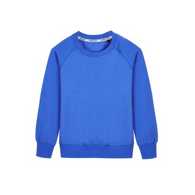 China Plain Anti-pilling Cotton Casual Graphic Polyester Long Sleeve Sweater T-Shirt For Kid for sale