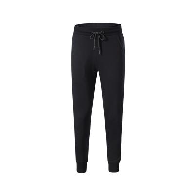 China Logo97% Cotton 3% Spandex Black Quick Breathable Custom Sweatpants Sports Fitness Gaiters Cargo Pants for sale