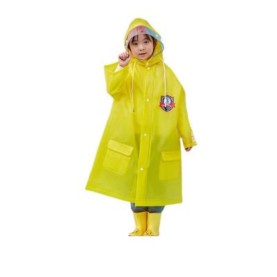 China Children's Raincoat EVA Waterproof Emergency Hooded Toddle Bagpack Singlet Waterproof Clothing for Motorcycle Riders for sale